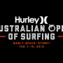 Australian Open of Surfing 2015 Branding